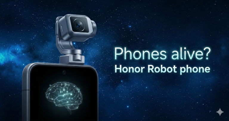 क्या आपका फोन अब ‘जीवित’ हो गया है? मिलिए Honor के नए रोबोट फोन से