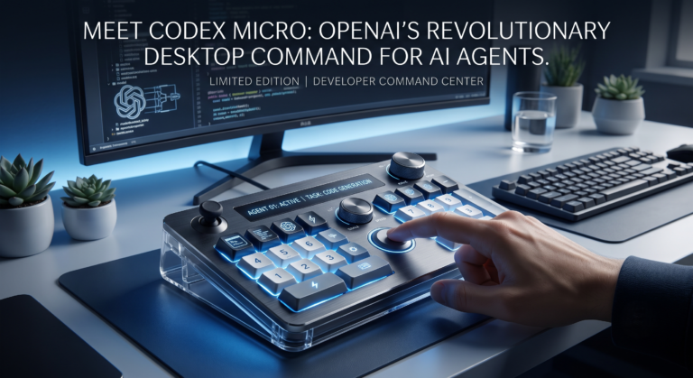Touch the Future: Meet the OpenAI Codex Micro